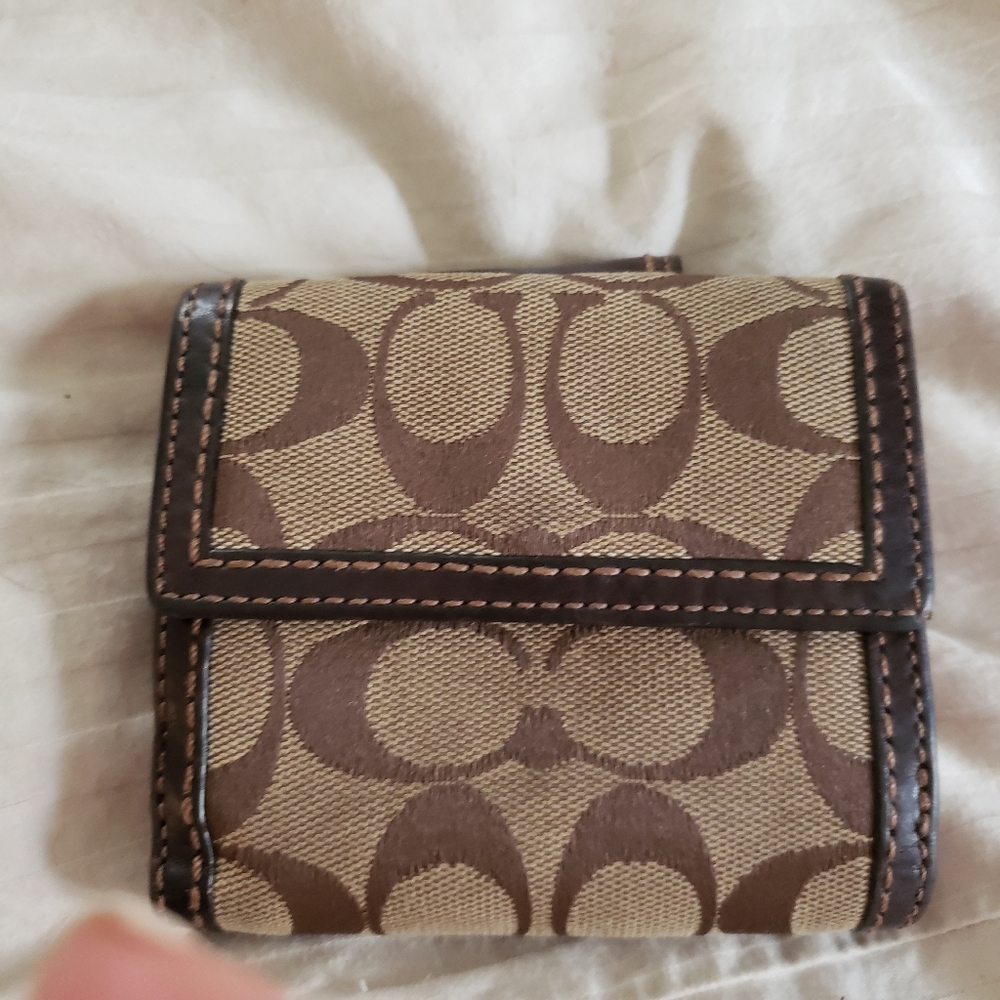 Coach Signature Bifold Wallet
